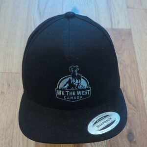 The Classics. "We The West." Black Snapback Hat.